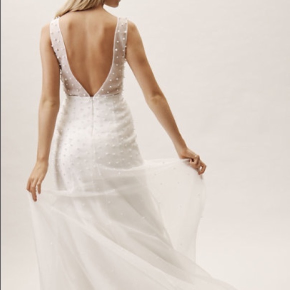 BHLDN Jenny Yoo Maynard Wedding Gown - Picture 2 of 8